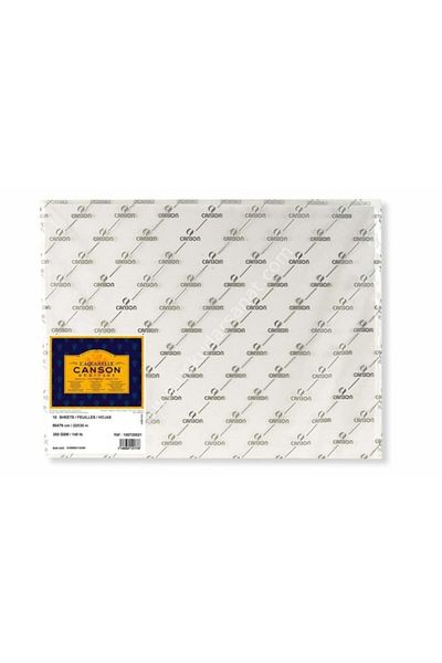 Canson Heritage Watercolor Paper 300 Gr 56x76 Cm 10 Sheets Cold Print Medium Gren