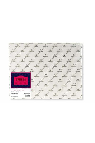 Canson Heritage Watercolor Paper 300 Gr 56x76 Cm 10 Sheets Hot Print Non-Green