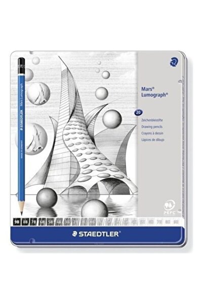 Staedtler Mars Lumograph Karakalem 20'li Set