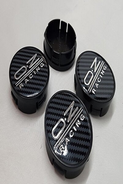 YED Jant Göbeği Oz Racing 58/55 55mm Yuva 4lü Set Karbon Alüminyum