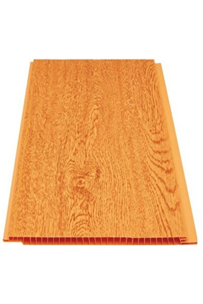 Lambiri Düz Açık Meşe Plastik Pvc Duvar - Tavan / 10 Adet 20 Cm X 3.5 Metre -...