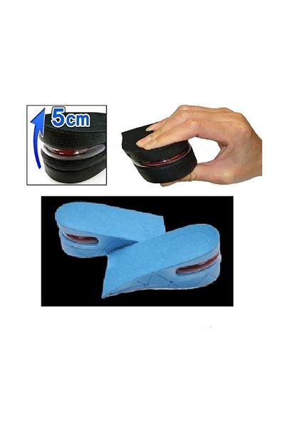 CMT Air Cushioned Insoles (5 cm) (Blue)