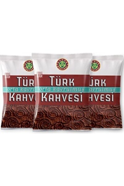 Kahve Dünyası Orta Kavrulmuş Türk Kahvesi 100 Gr 3'lü Paket