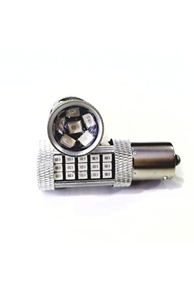 FEMEX Premium P21w-1156-9w- Tek Duy Led Ampul Kırmızı Mercekli