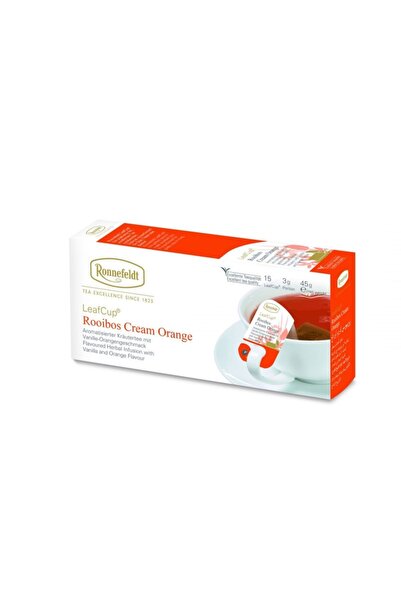 Ronnefeldt Leafcup Rooibos Cream Orange