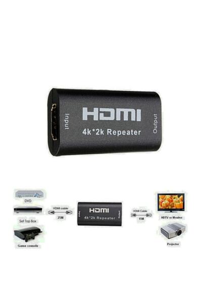 Alfais 4868 Hdmi Dişi Dişi Uzatıcı Repeater 4k 40 Metre Adaptör Extender Kategori: Hdmi Kabl