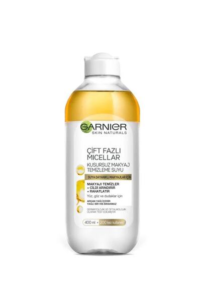 Garnier Çift Fazlı Micellar Yüz Göz Dudak Makyaj Temizleme Suyu