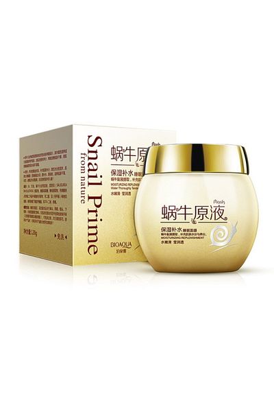 Bioaqua Snail Prime Night Cream Sleeping Mask with Snail - 120 gr, Large Size