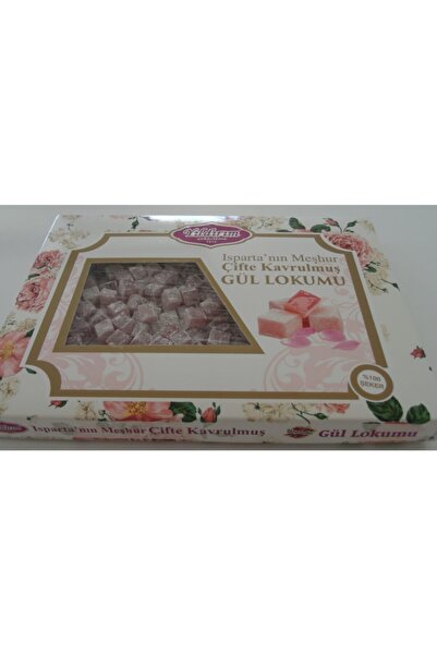 Yıldırım Şekerleme لوكوم الورد المشوي المزدوج الشهير من إسبرطة 800 جرام.