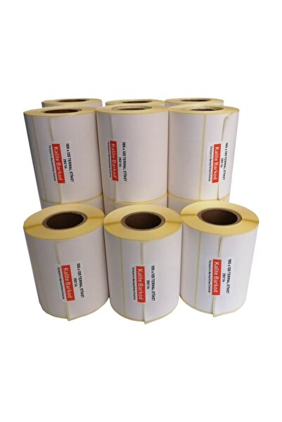 Kalite Barkod Etichetă termică 100x120 |   10 role |