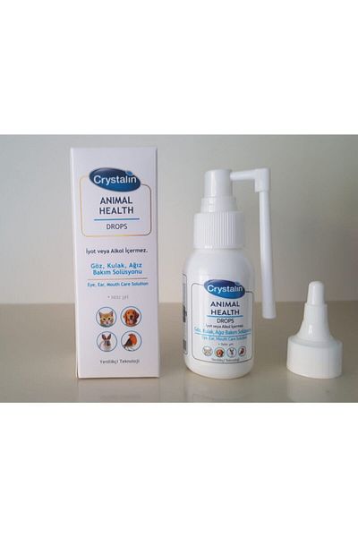 Crystalin Kedi Kopek Icin Goz Kulak Ve Agiz Bakim Solusyonu 50 Ml Trendyol