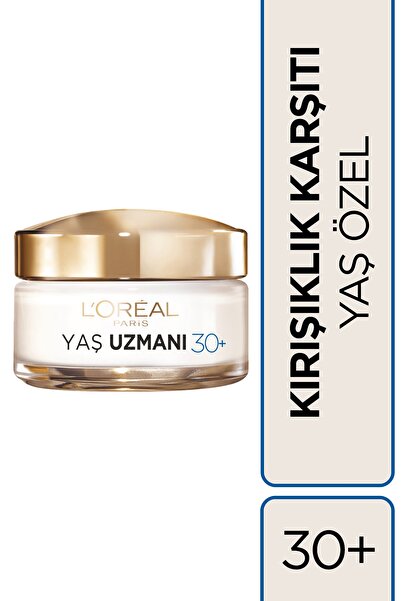 L'Oreal Paris Paris Yaş Uzmanı 30+ Kırışıklık Karşıtı Nemlendirici Krem