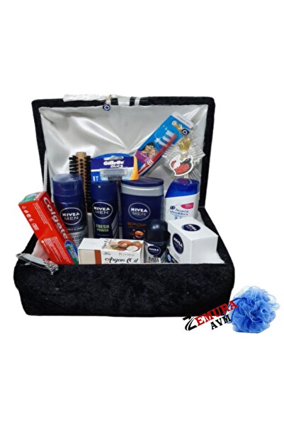 NIVEA - Damat Sandıklı Özel Çeyiz Tıraş Seti 14 Parça -zemuraavm