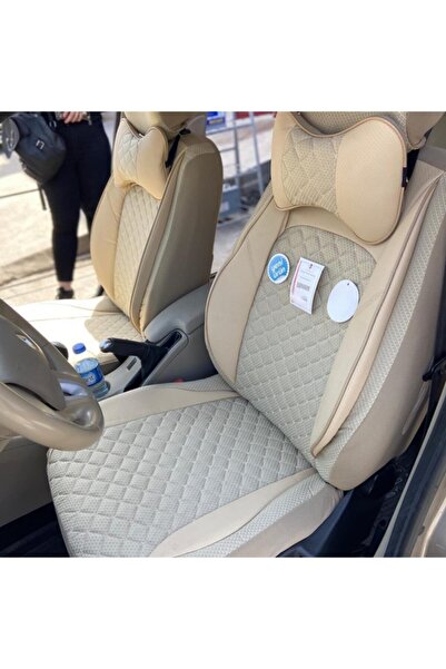 K-Design Universal Oto Koltuk Kılıfı Elit Jakar Nakışlı Kapitone - Bz517