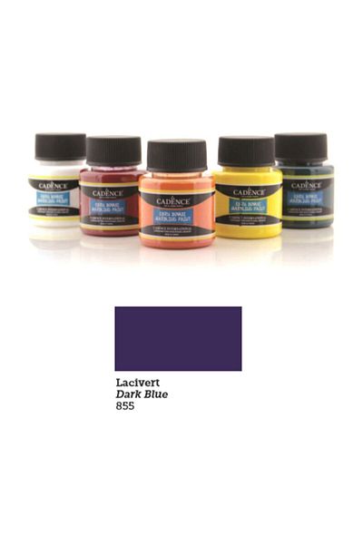 Cadence Marbling Paint 45ml 855 Navy Blue