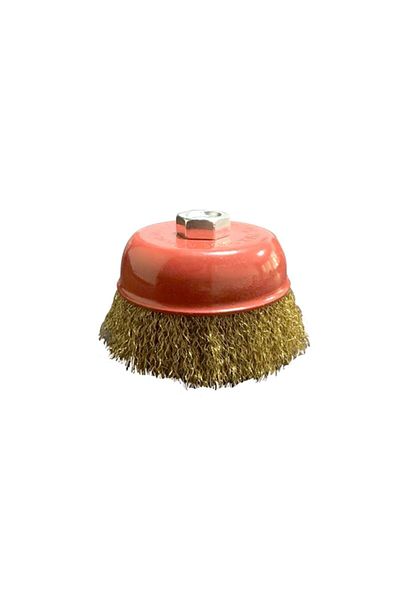 NALBUR BABA Bowl Fringed Wire Brush 85 mm