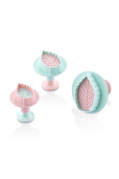 Bayev Pd-3106 3 Pieces Rose Petal Dough Cutter