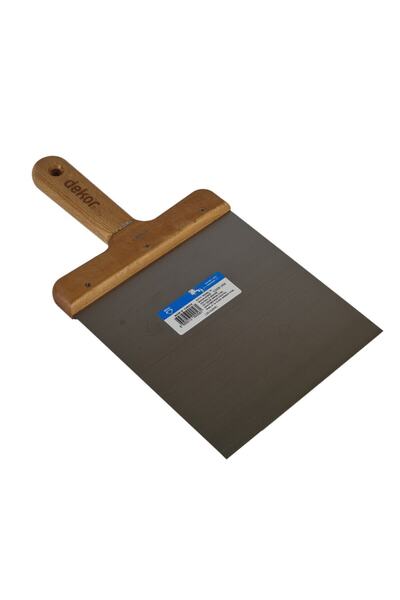 Dekor Ahşap Saplı Macun Küreği 18 Cm