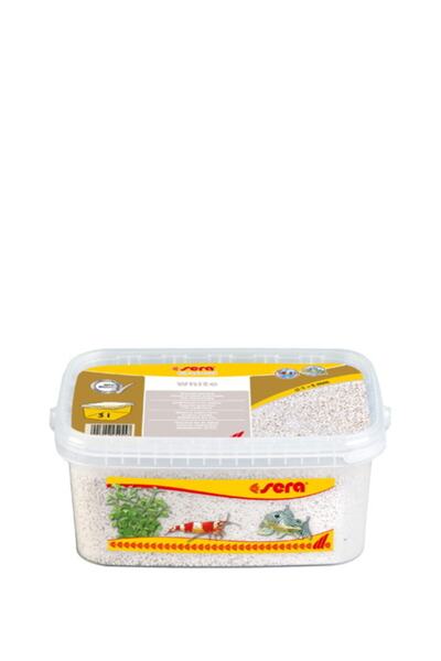 SERA Akvaryum Kumu Beyaz 3 Litre Kalınlık: 1-3mm