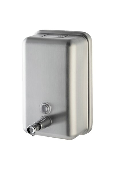 Ahlez موزع الصابون السائل العمودي 1100 مل ستانلس ستيل