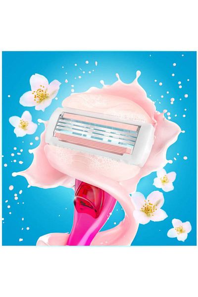 Gillette Venus Venus Comfortglide Spa Breeze Women's Shaver + 4 Spare Blades