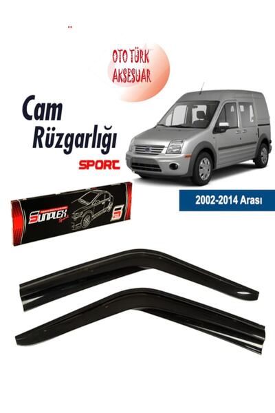 Leader Ford Connect 2002-2014 Mugen Cam Rüzgarlığı Ön Sunplex