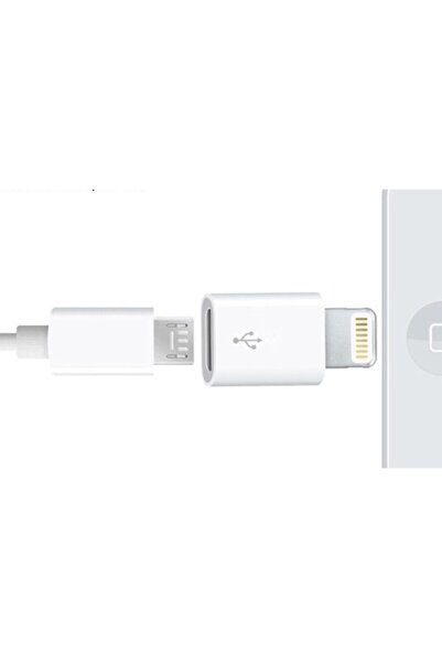 Ally Mobile Ally Ligtining Dönüştürücü Micro Usb Adaptor Beyaz