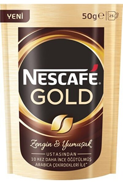 Nescafe Nestle Gold Kahve Eko Paket 50 Gr