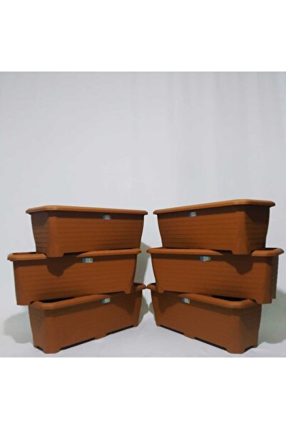 Genel Markalar Saksı Dış Mekan-balkon 60 Lt Karasu 4 Adet-20 Lt Toprak Hediye