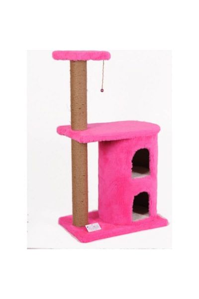 Cathause Cat House Cat Scratching Platform Fairy Tale So3p Pink