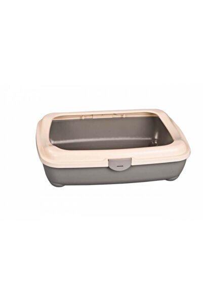 Afp 2204 Kitty Litter W / Hinge Cover / Kedi Tuvaleti 49cm.x38cm.x15cm.