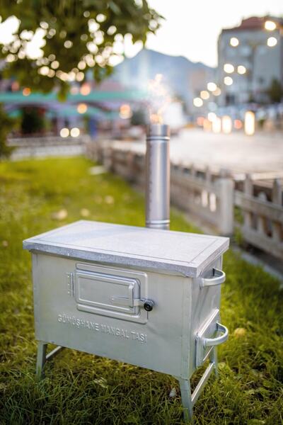 taşçı serdar 30x50 Sobalı Mangal Taşı (YENİ KALIN ÜRÜN)