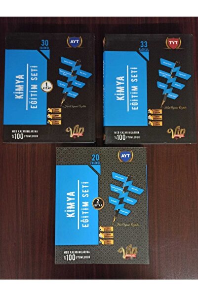 vip yayınları Vip Tyt-ayt Kimya Eğitim Seti