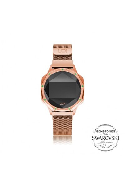 Up! Watch UPWATCH ICONIC ROSE GOLD LE SET WITH SWAN TOPAZ LOOP BAND