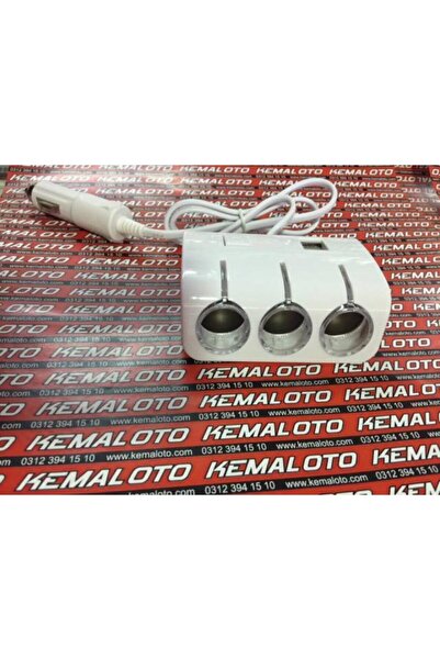 KOTO Çakmak Çoğaltıcı Usb Çoğaltıcı Çakmaklık Işıklı