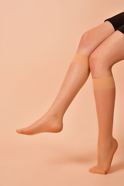 Özge Sahra Fit 15 șosete subțiri strălucitoare 12 buc. Sahra