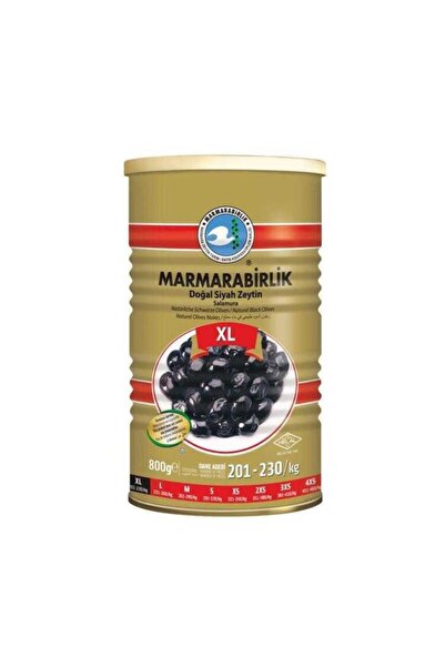 MarmaraBirlik Teneke Mega Zeytin 800 gr