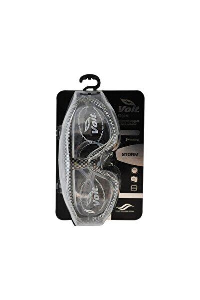 Voit Storm Swimming Goggles Carbon + Bone Black