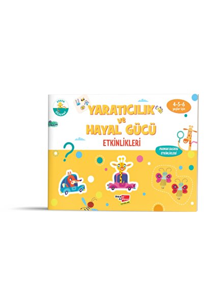 Dikkat Atölyesi Yayınları Dikkat Atölyesi Yaratıcılık ve Hayal Gücü Etkinlikleri 4-5-6 Yaş