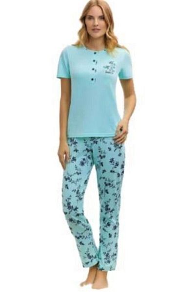 Alperi Set pijama albastră pentru femei