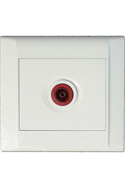 MAKEL Cream Defne TV Antenna Socket Terminal