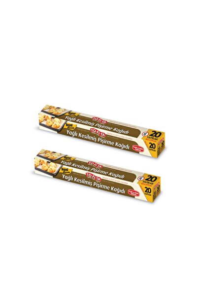 TO-Fİ-TA toptanfiyattarifesi 20 قطعة من ورق الخبز المقاوم للدهون - عبوتان تحت...