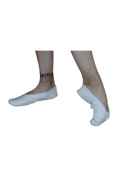 TUGİS SANAT Beyaz Pisi Pisi-folklor Pisisi- 23 Nisan Ayakkabısı