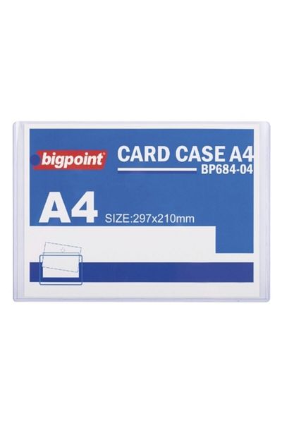 Bigpoint حاوية تخزين لافتة A4 10 قطع