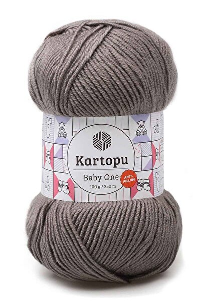 Genel Markalar Kartopu Baby One El Örgü Ipi 100 Gr Kod/renk: Koyu Gri K1921