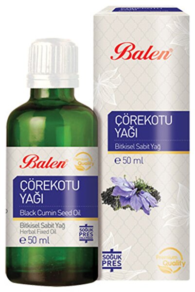 Balen Çörekotu (çörek Otu) Yağı 50 Ml (%100 Saf Soğuk Pres)