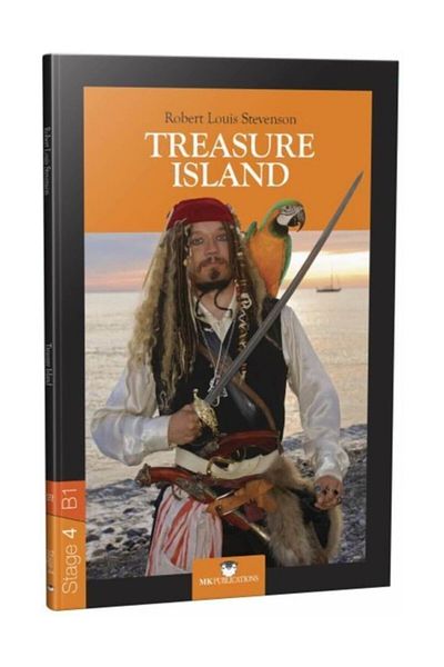 MK Publications Robert Louis Stevenson's Treasure Island - Stage 4 - Book B1