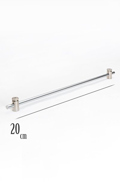 wenthi 20 cm gri metalic rustic 1 bucă tijă briz 2 bucăți capete