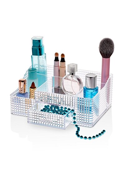 EsdaStore Makyaj Organizer Takım Kristal Model
