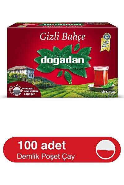 Doğadan Gizli Bahçe 100'lük Demlik Poşet